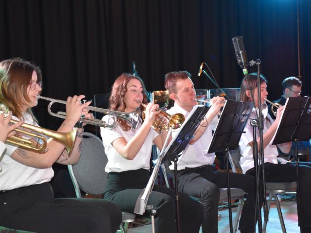 Występ Młodzieżowej Orkiestry Dętej „Blue Brass Band”